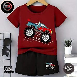 মনস্টার ট্রাক রেসিং কটন সেট