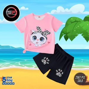 লেপার্ড ক্যাট লাভ কটন সেট