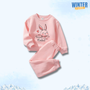 Sweet Rabbit Swipe shirt Set