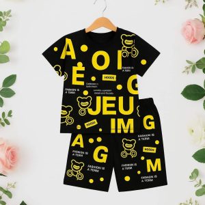 Black Yellow T-shirt