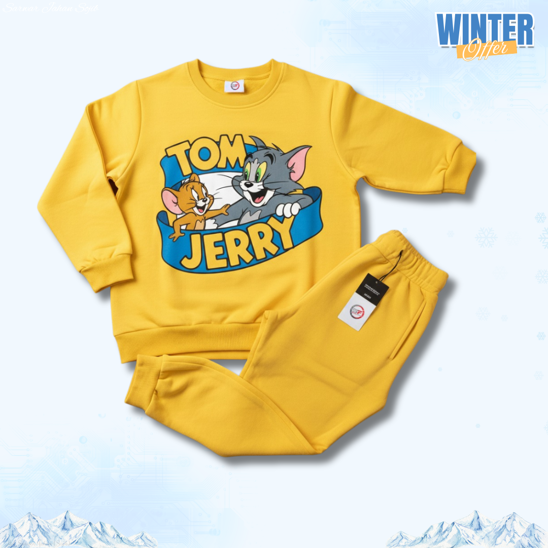 Tom & Jerry Baby Swipe Sweater