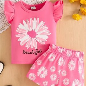 White flower T-shirt